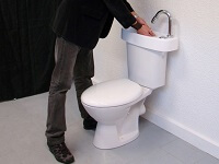 Accès au WC lave-mains WiCi Concept - Atelier Création JF